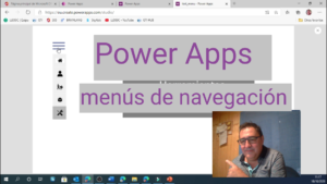 PowerApps: Menús