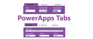 PowerApps Tabs