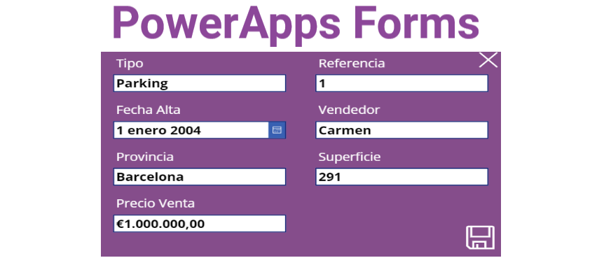 PowerApps Forms
